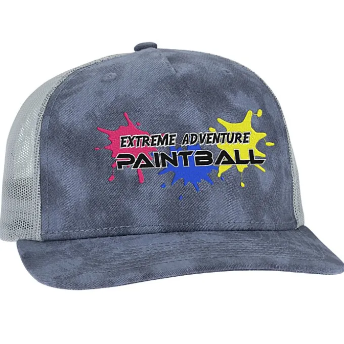 Modern Five Panel Trucker Cap - Old Wash
