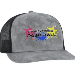 Modern Five Panel Trucker Cap - Old Wash