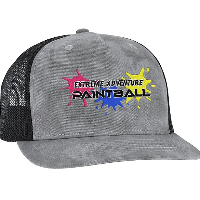 Modern Five Panel Trucker Cap - Old Wash