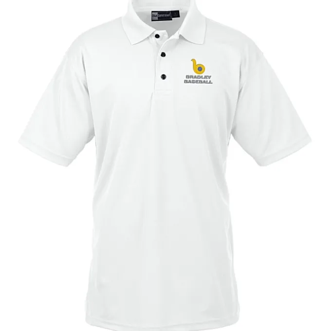 Moisture Management Polo with Stain Release - Men's - Embroidered