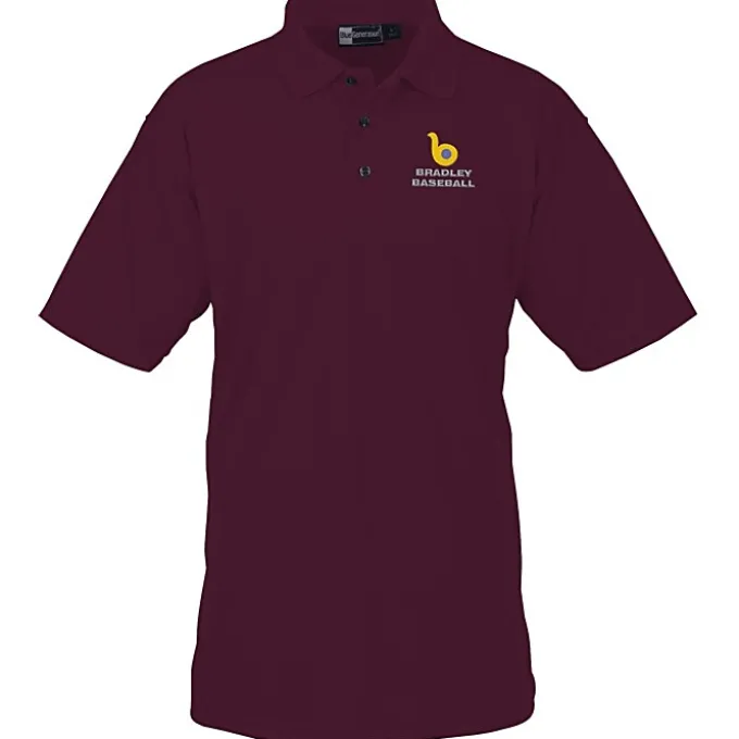 Moisture Management Polo with Stain Release - Men's - Embroidered