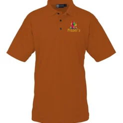 Moisture Management Polo with Stain Release - Men's - Full Color