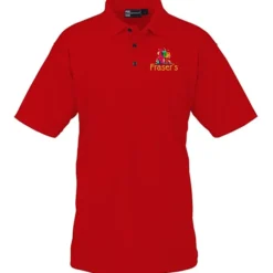 Moisture Management Polo with Stain Release - Men's - Full Color