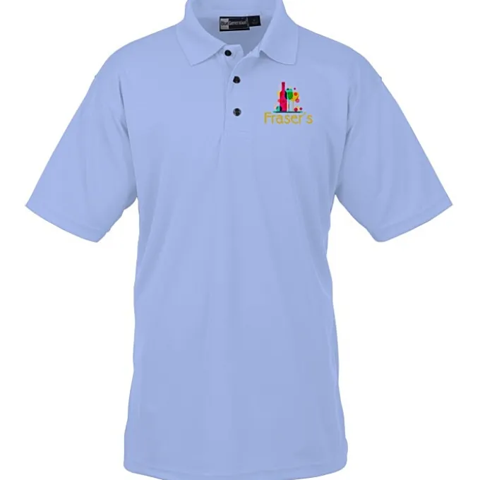 Moisture Management Polo with Stain Release - Men's - Full Color