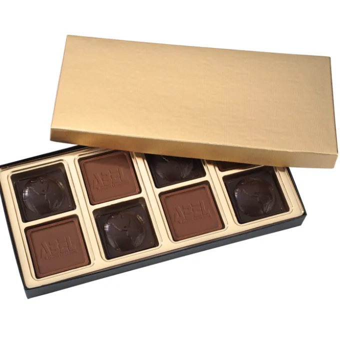 Molded Chocolate Squares - 8-Pieces