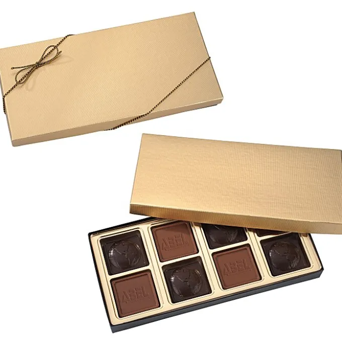 Molded Chocolate Squares - 8-Pieces
