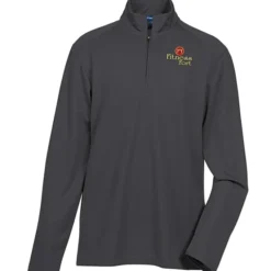 Molecule Mesh 1/2-Zip Pullover - Men's - Embroidered