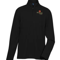Molecule Mesh 1/2-Zip Pullover - Men's - Embroidered