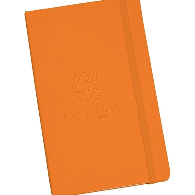Moleskine Hard Cover Notebook - 8 1/4 inches x 5 inches - Ruled