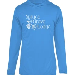 Momentum Solid Long-Sleeve Hooded T-Shirt