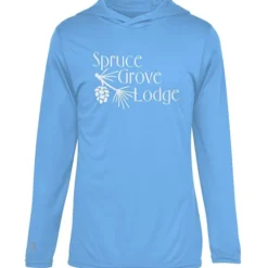 Momentum Solid Long-Sleeve Hooded T-Shirt
