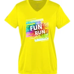 Momentum Solid V-Neck T-Shirt - Ladies' - Full Color