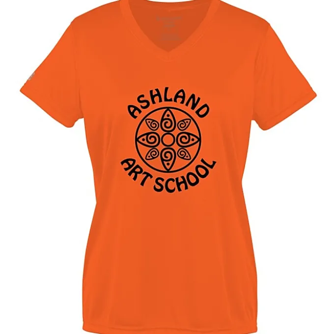 Momentum Solid V-Neck T-Shirt - Ladies' - Screen