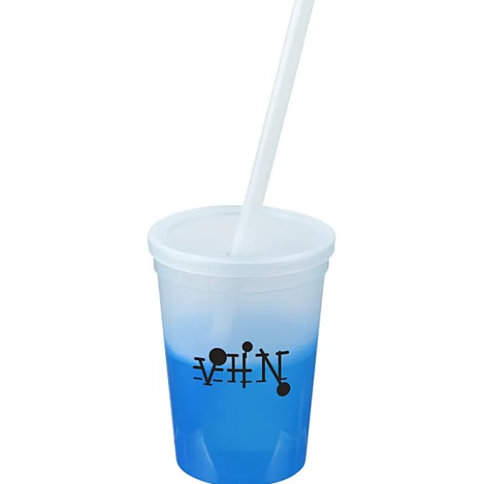 Mood Stadium Cup with Straw - 12 oz
