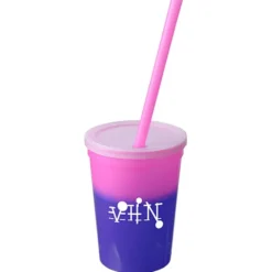 Mood Stadium Cup with Straw - 12 oz