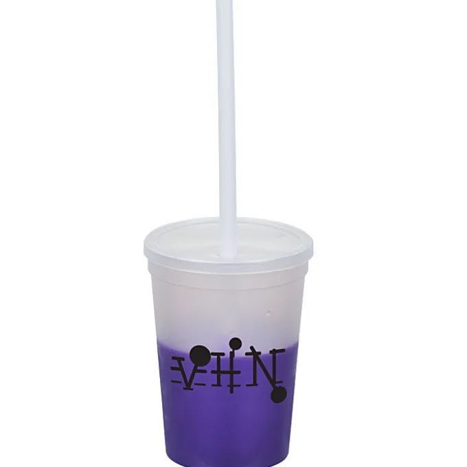 Mood Stadium Cup with Straw - 12 oz