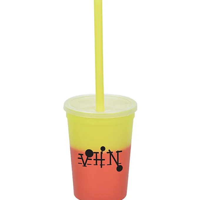 Mood Stadium Cup with Straw - 12 oz