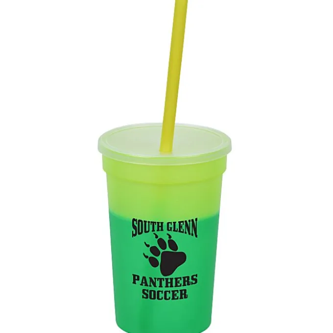 Mood Stadium Cup with Straw - 17 oz - 24 hr
