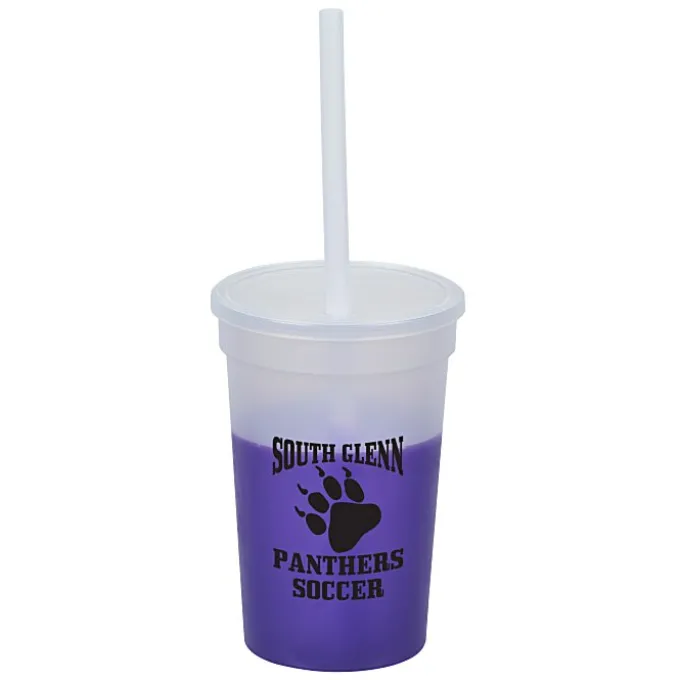 Mood Stadium Cup with Straw - 17 oz - 24 hr