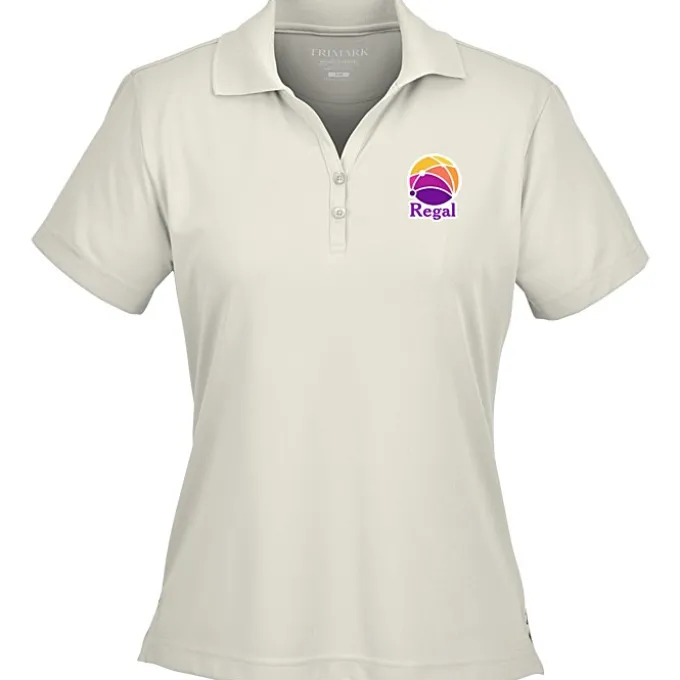 Moreno Textured Micro Polo - Ladies' - TE Transfer