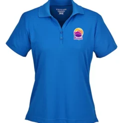 Moreno Textured Micro Polo - Ladies' - TE Transfer