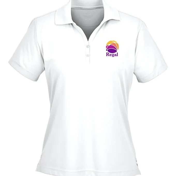 Moreno Textured Micro Polo - Ladies' - TE Transfer