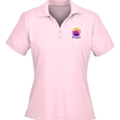 Moreno Textured Micro Polo - Ladies' - TE Transfer