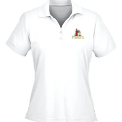 Moreno Textured Micro Polo - Ladies' - Embroidered - 24 hr
