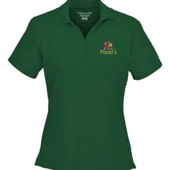 Moreno Textured Micro Polo - Ladies' - Embroidered - 24 hr
