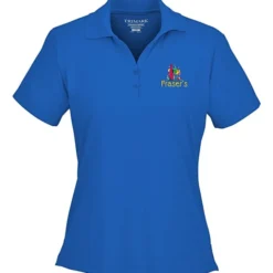 Moreno Textured Micro Polo - Ladies' - Embroidered - 24 hr