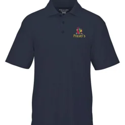 Moreno Textured Micro Polo - Men's - Embroidered