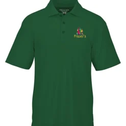 Moreno Textured Micro Polo - Men's - Embroidered