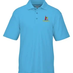 Moreno Textured Micro Polo - Men's - Embroidered - 24 hr