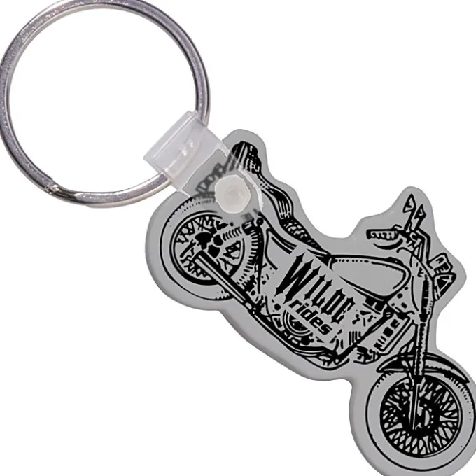 Motorcycle Soft Keychain - Opaque