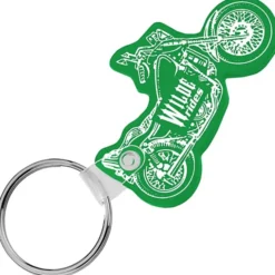 Motorcycle Soft Keychain - Translucent