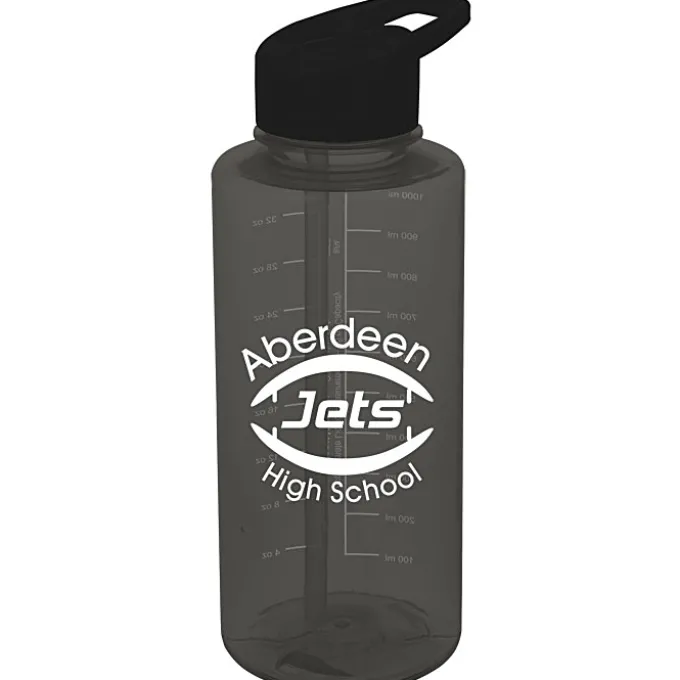 Mountain Bottle with Flip Straw Lid - 36 oz