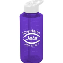 Mountain Bottle with Flip Straw Lid - 36 oz