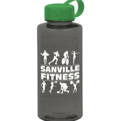Mountain Bottle with Tethered Lid - 36 oz - Drink Guide