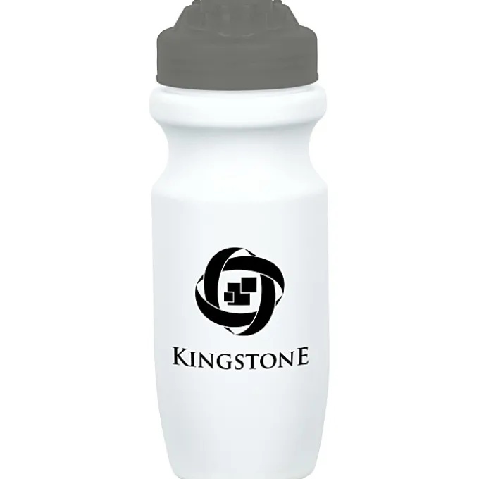 Move-It Bike Bottle with Flip Lid - 20 oz - White