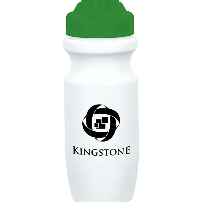 Move-It Bike Bottle with Flip Lid - 20 oz - White - 24 hr