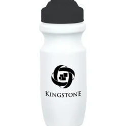 Move-It Bike Bottle with Flip Lid - 20 oz - White - 24 hr