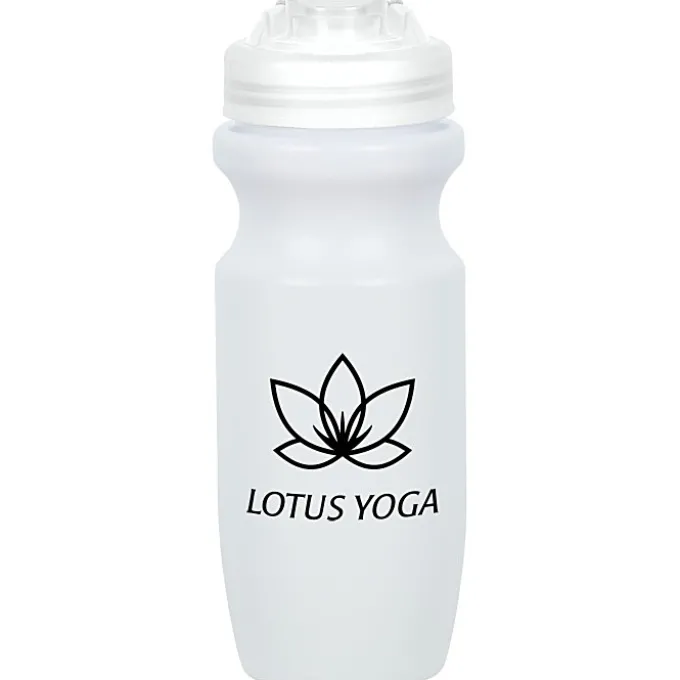 Move-It Bike Bottle with Flip Lid - 20 oz - Translucent - 24 hr