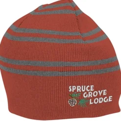 Multi-Stripe Knit Beanie