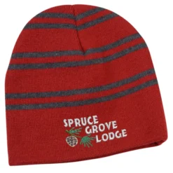 Multi-Stripe Knit Beanie