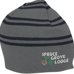 Multi-Stripe Knit Beanie