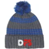 Multi-Stripe Rib Knit Beanie