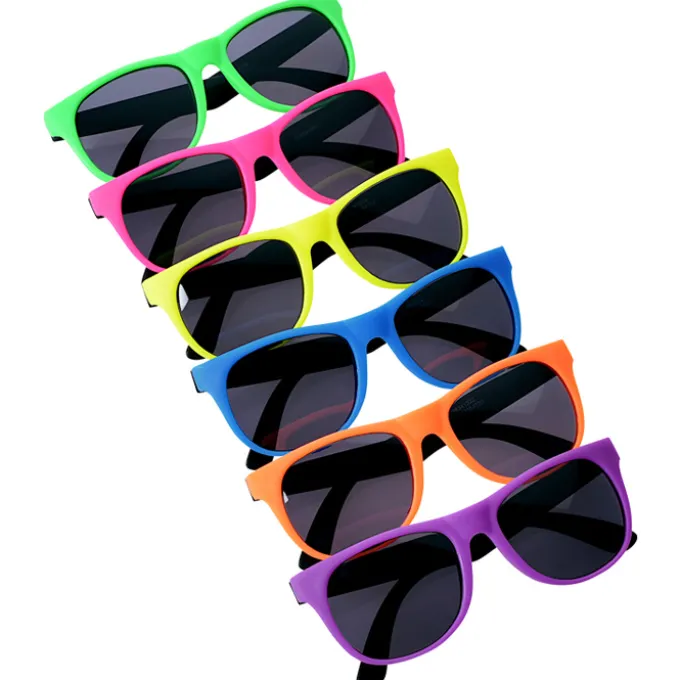 Neon Retro Sunglasses - 24 hr