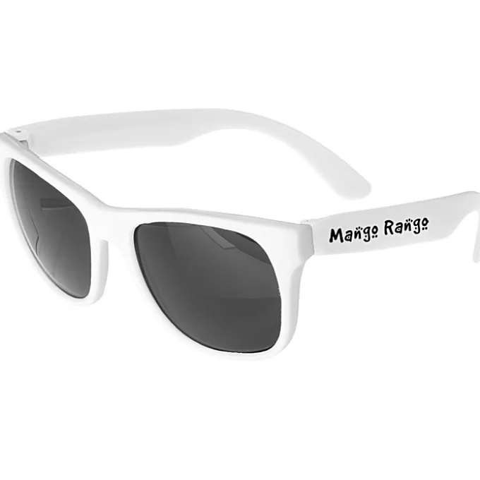 Neon Sunglasses with White Frames - 24 hr