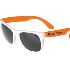Neon Sunglasses with White Frames - 24 hr