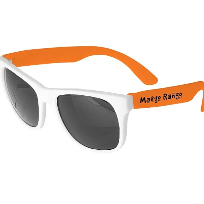 Neon Sunglasses with White Frames - 24 hr